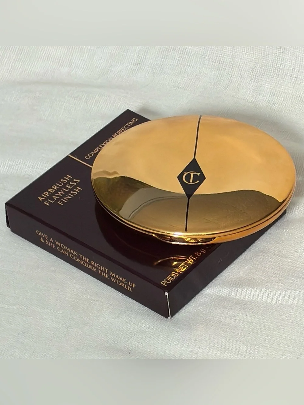 Charlotte Tilbury Airbrush Flawless Finish Setting Powder: 1 Fair Full Size BNIB